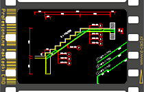 Rysowanie schodów płytowych typu: fundament-bieg-spocznik