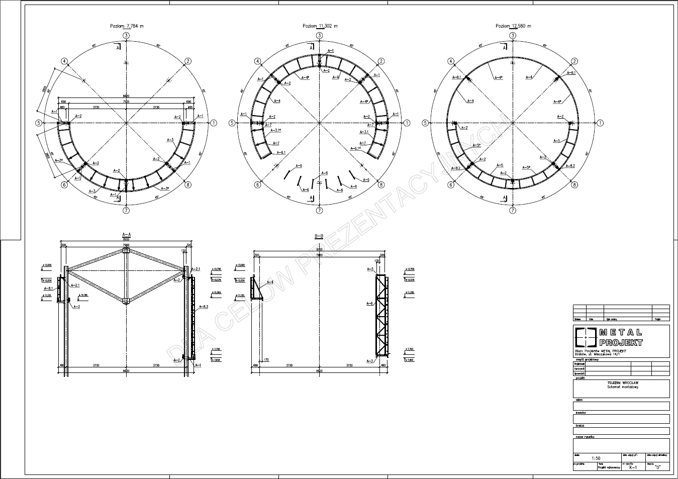 Telebim Wrocław: Schemat