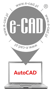 Budowlane nakładki branżowe e-CAD Żelbet, Stal, Drewno, Podstawowy, Siatki, Śruby, Pręty Kodowane, Dynamiczne Zbrojenie dla programów AutoCAD, BricsCAD, GstarCAD, ZWCAD