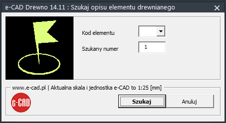 Element drewniany - szukanie opisu